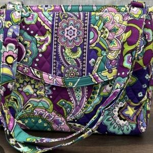 Vera Bradley Tablet Hipster Bag (Heather Ribbons)